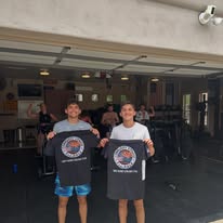 Young athletes representing CFA